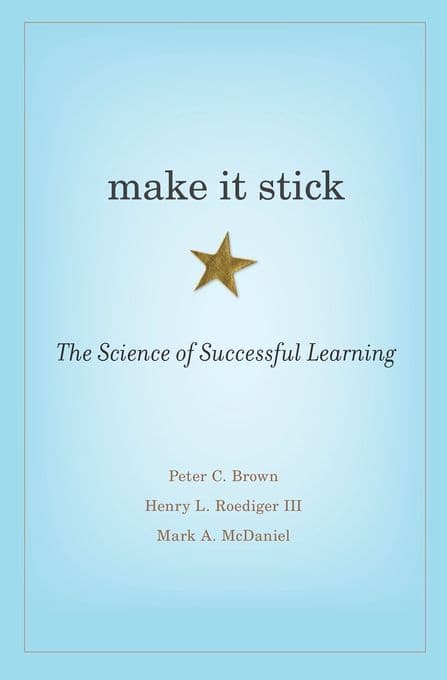 Make It Stick Book Summary